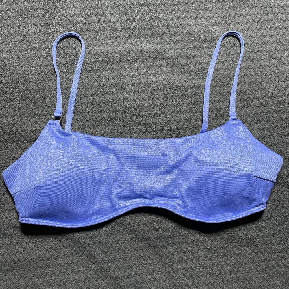 Hollister sparkle scoop neck swim top